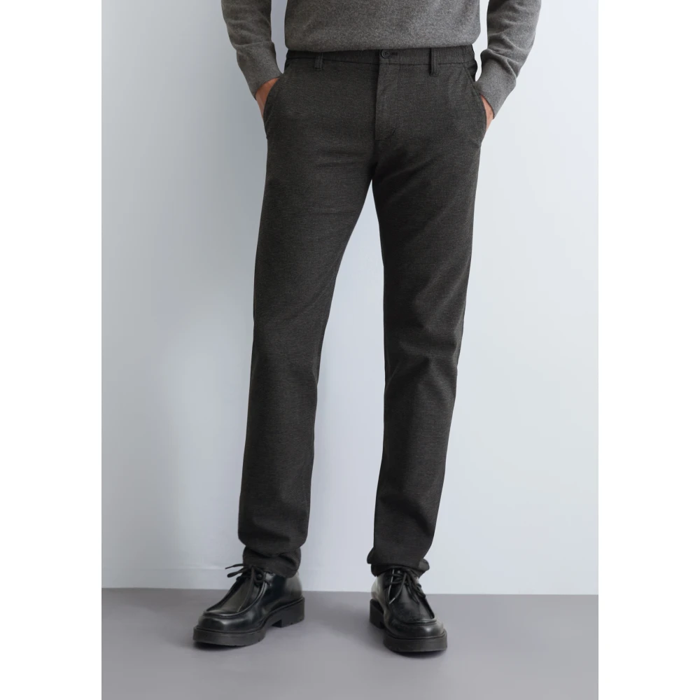 Marc O'Polo Chino model Stig gevormd Black Heren