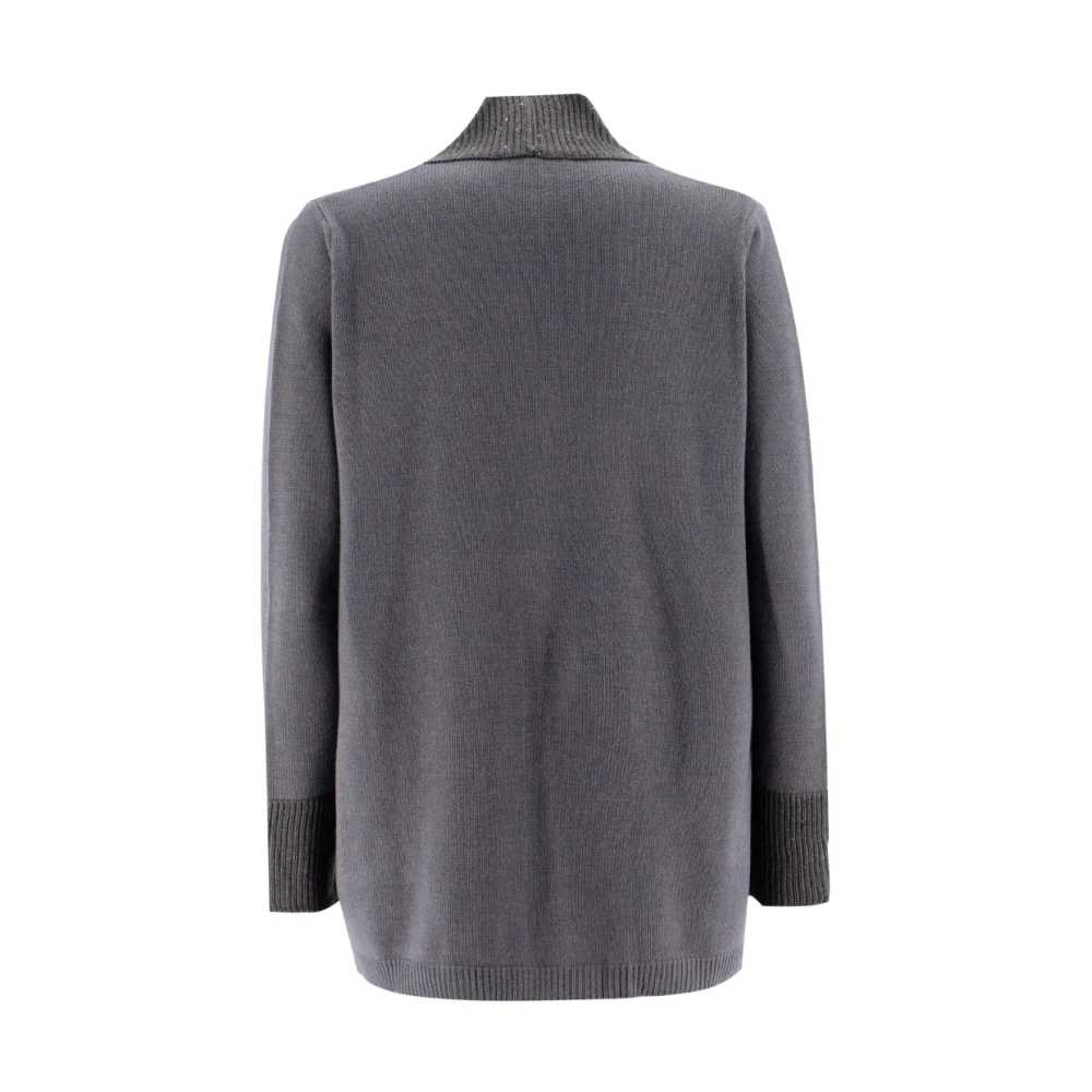 Le Tricot Perugia Cardigan Gray Dames