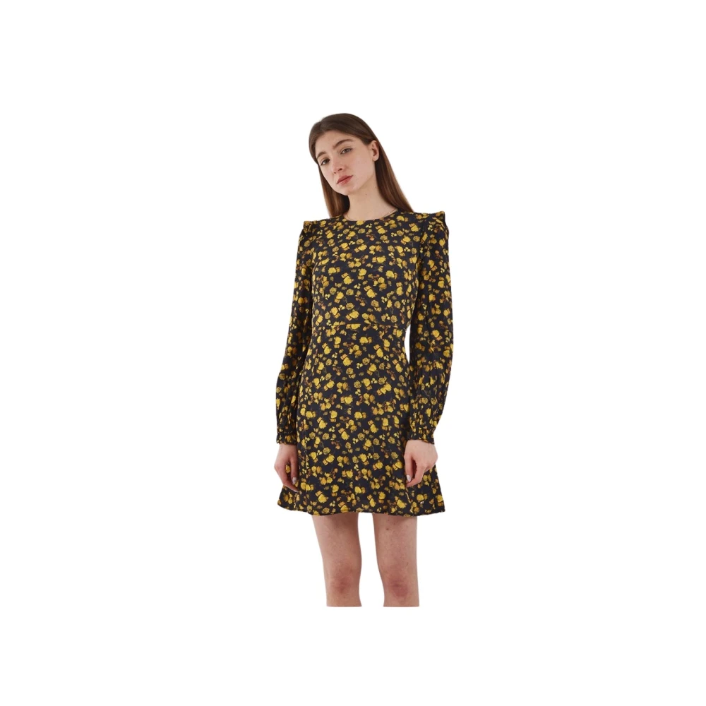 Tommy Hilfiger Women's Ruffled Fit And Flare Dress