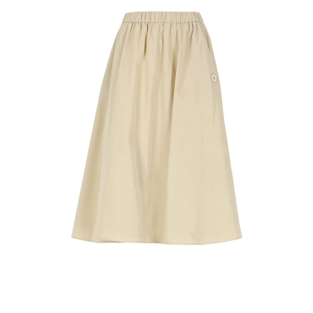Kenzo Beige Rok van Katoenmix met Zakken Beige Dames