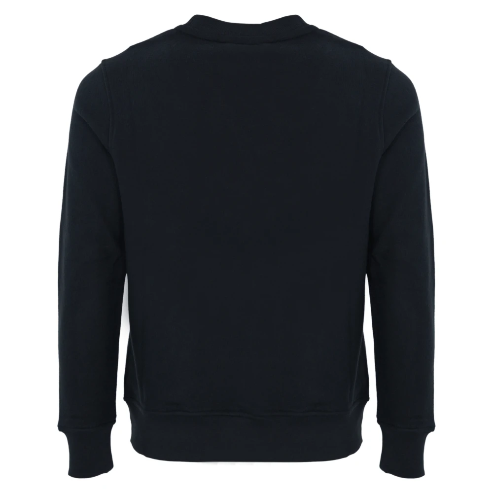 K-way Blauwe Katoenen Trui Lange Mouw Blue Heren
