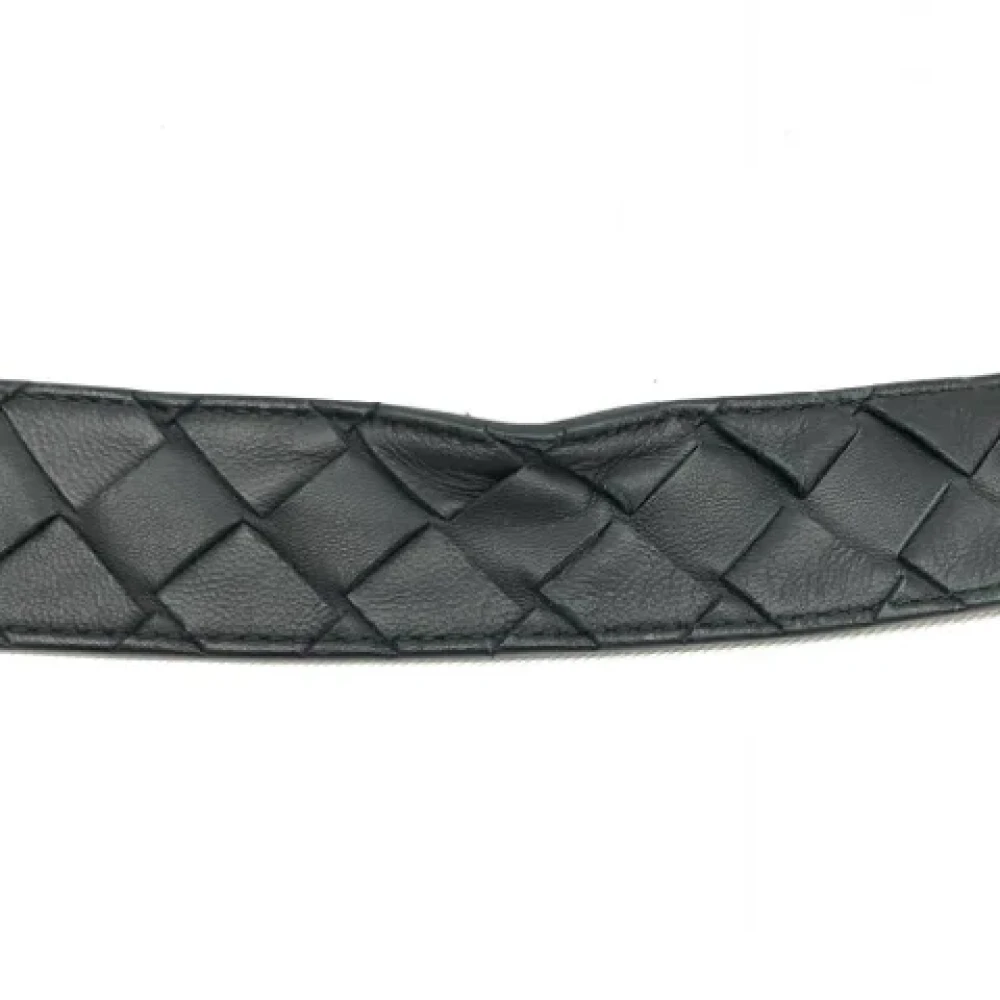 Bottega Veneta Vintage Pre-owned Leather belts Black Dames