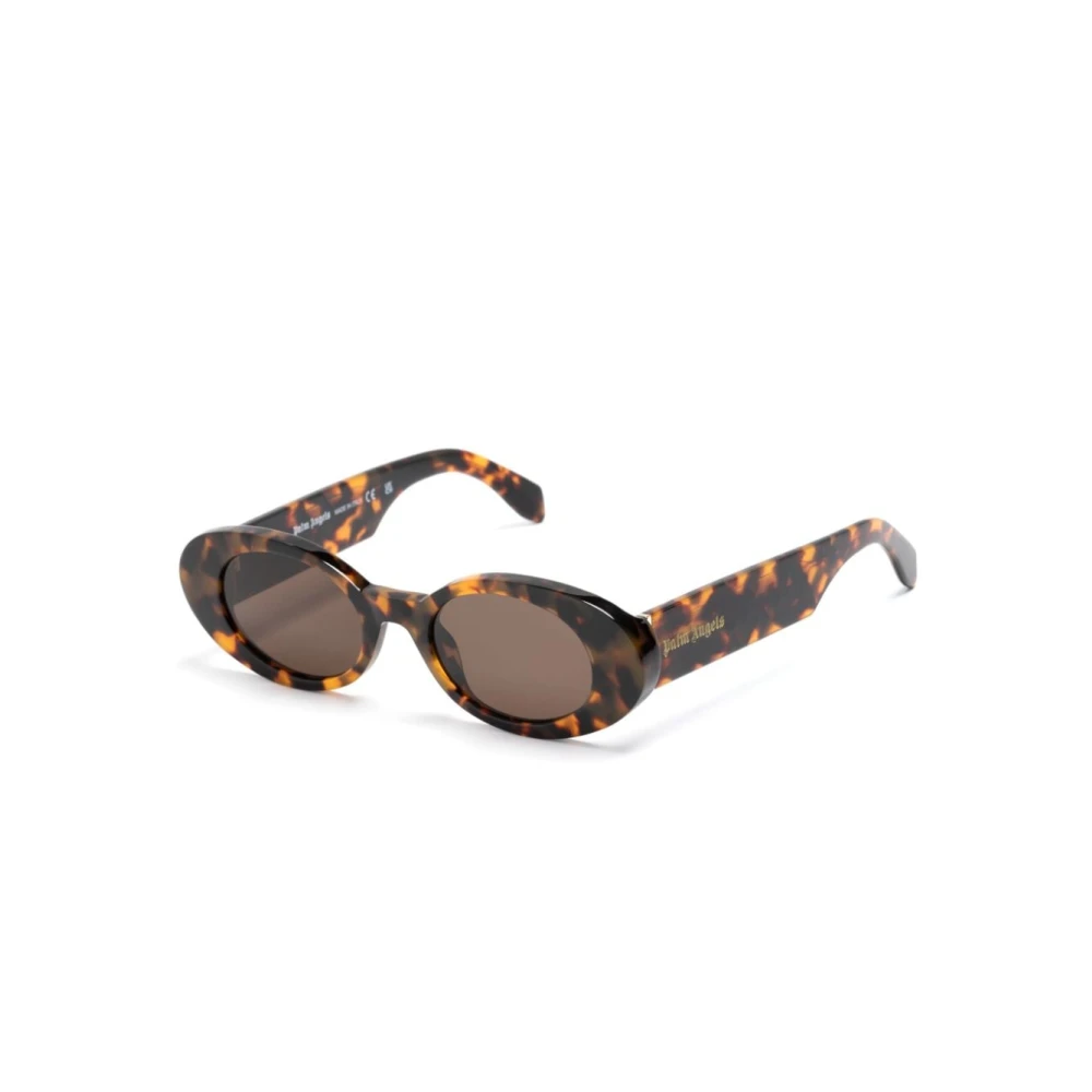Palm Angels Unisex Brown Sunglasses, One Size, Sunglasses