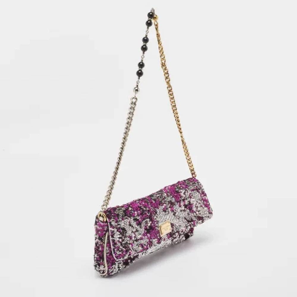 Dolce & Gabbana Pre-owned Leather clutches Multicolor Dames