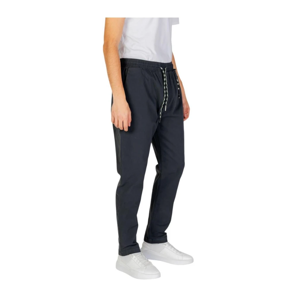 Gianni Lupo Grijze Katoenmix Stretchbroek Herfst Winter Gray Heren