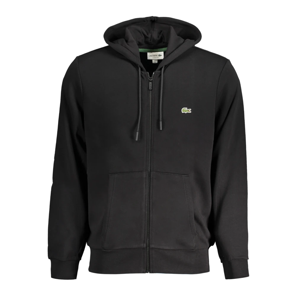 Lacoste Men's Black Long Sleeve Hoodie