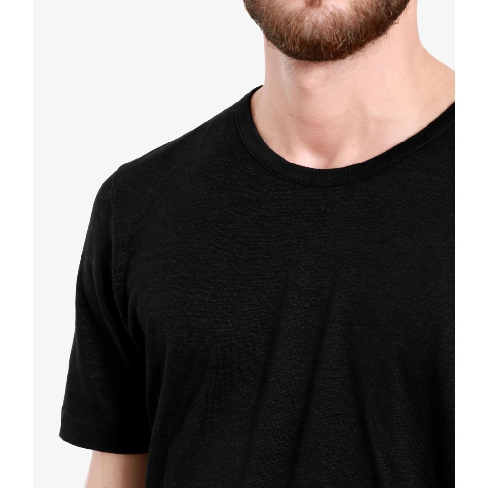 Gran Sasso T-Shirts Black Heren