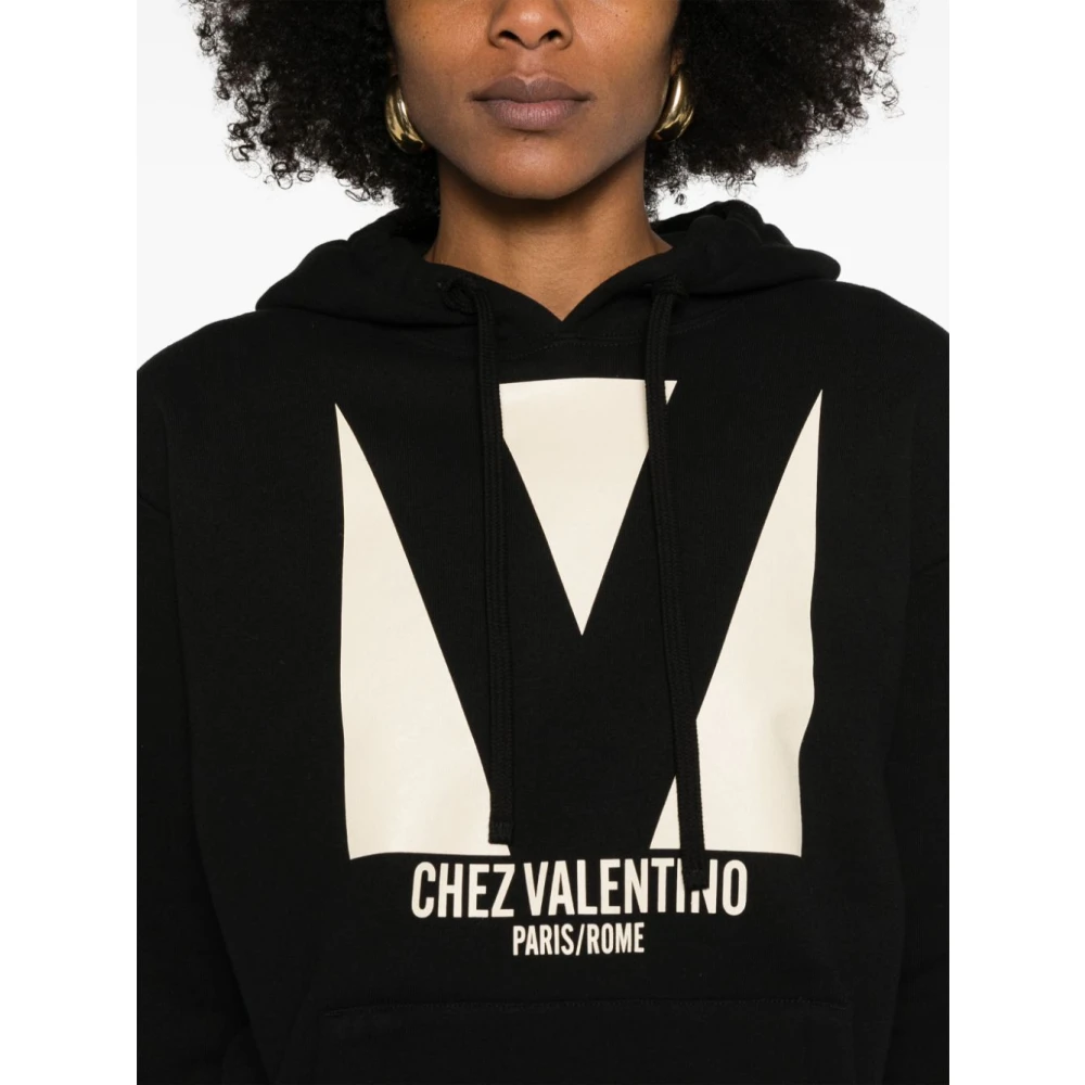 Valentino Garavani Zwarte Sweater Dameskleding Black Dames