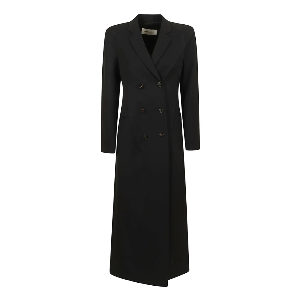 Dries Van Noten Donna Nero Cappotti, S, New,