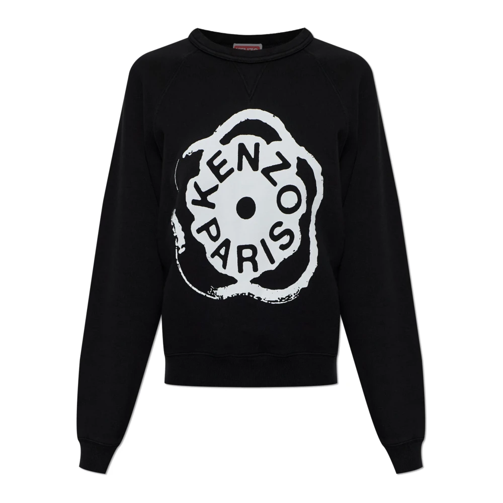 Kenzo Svart Logo Sweatshirt