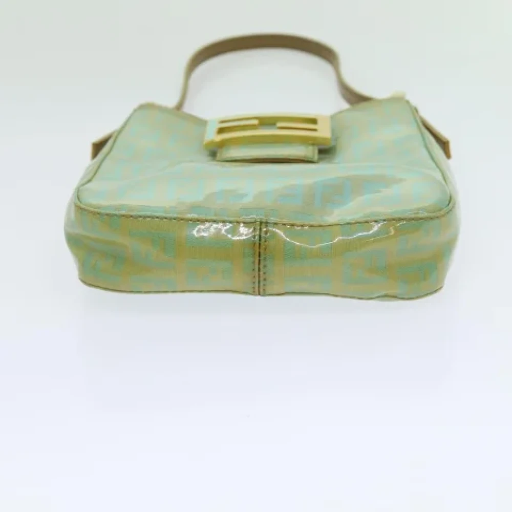 Fendi Vintage Pre-owned Canvas fendi-bags Green Dames