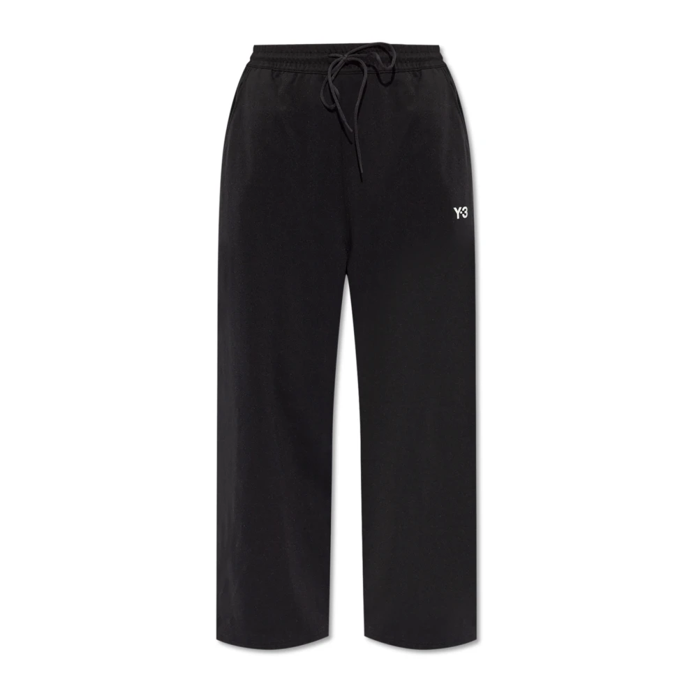 Y-3 Sweatpants met logo Black Dames