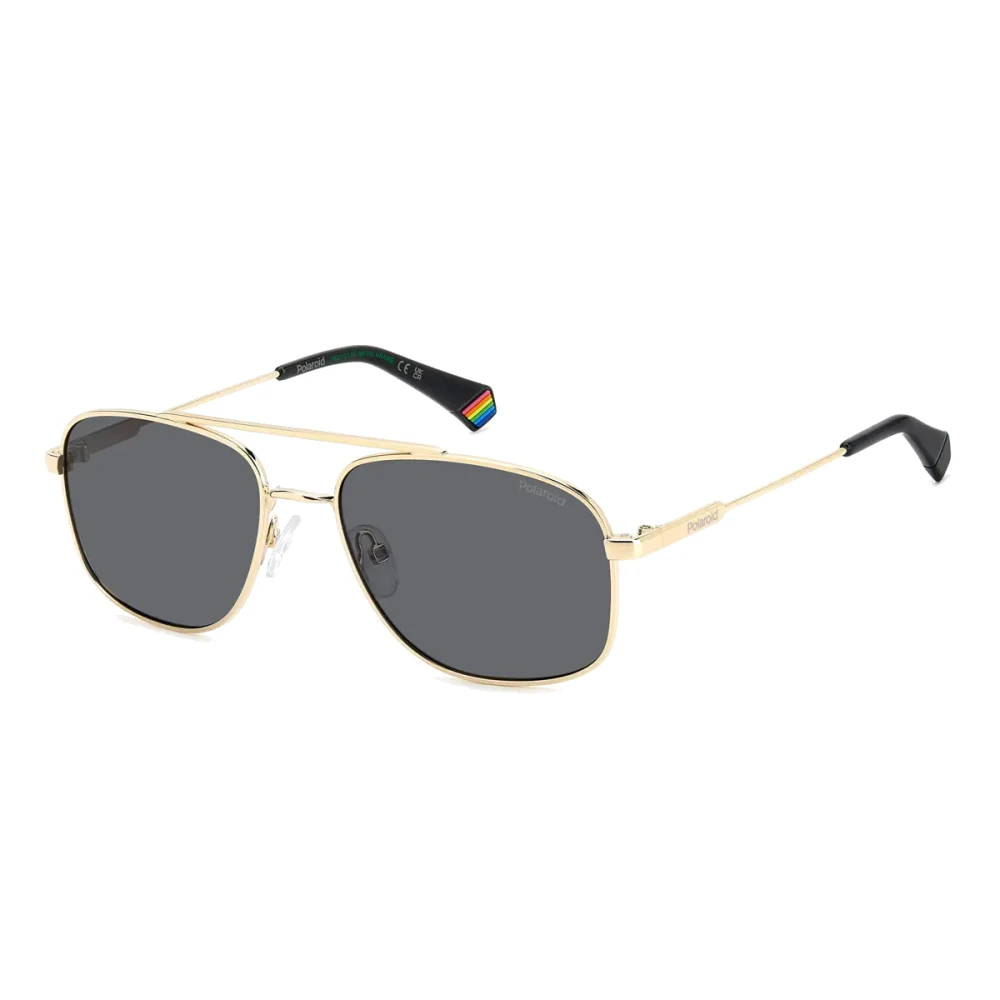 Polaroid Unisex Yellow Sunglasses, 56 Mm, Modern Polarized Sunglasses