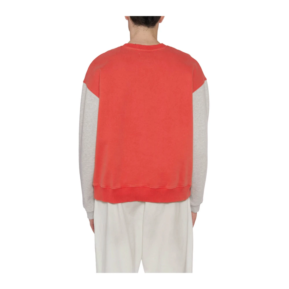 Guess Vintage Logo Katoenen Sweatshirt Red Heren