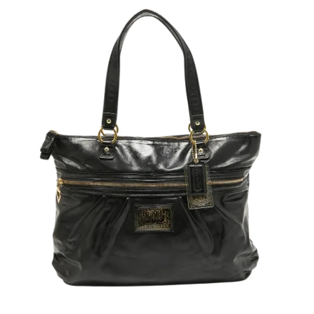 Coach Pre-owned Leather totes Black Dames