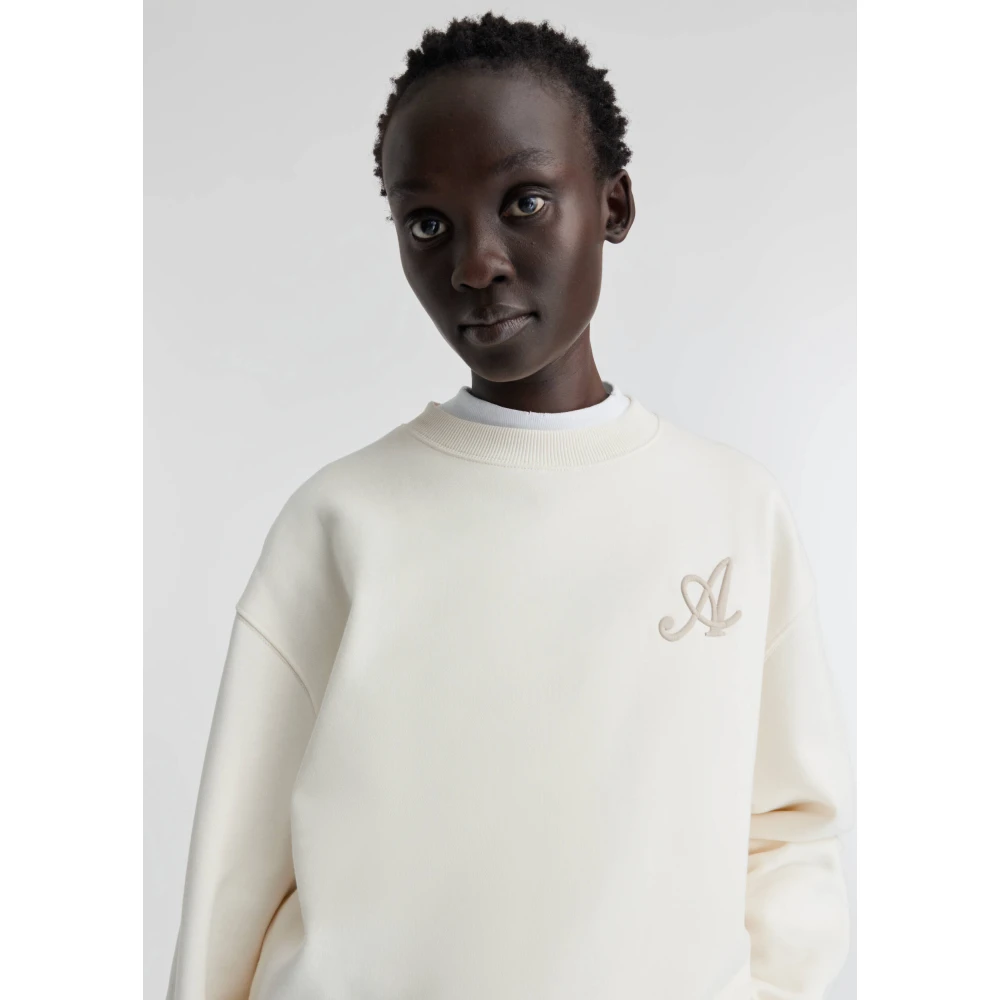 Axel Arigato Strand Sweatshirt White Dames