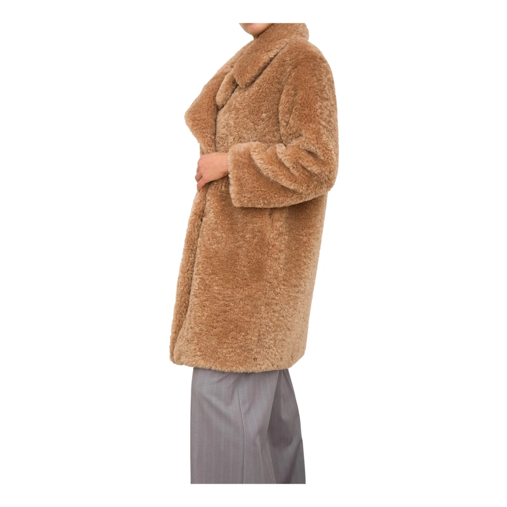 Marella Beige Stijlvolle Pellic Capospal Aspet Beige Dames