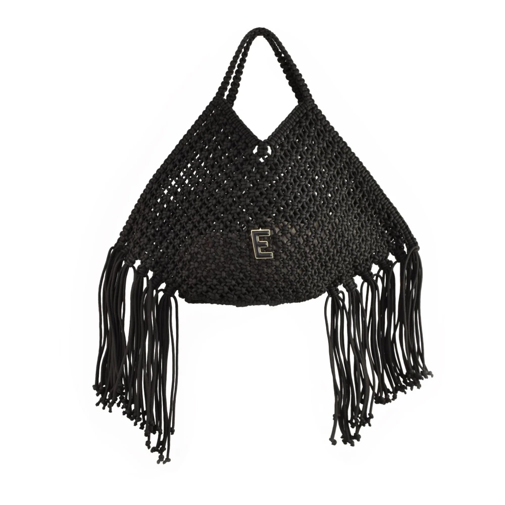 Ermanno Scervino Tote Rina Schoudertas Open Interieur Black Dames