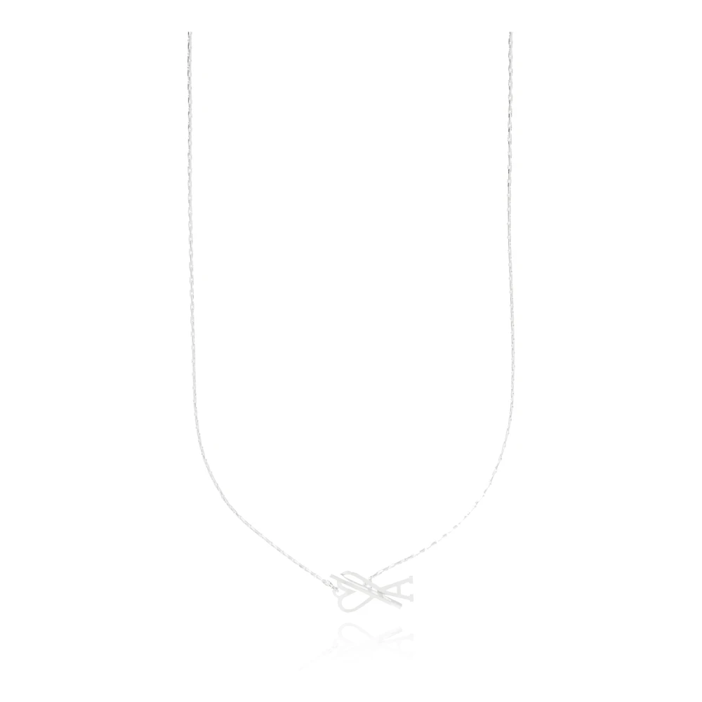 Ami Paris Unisex Grigio Accessori, Taglia Unica, New,