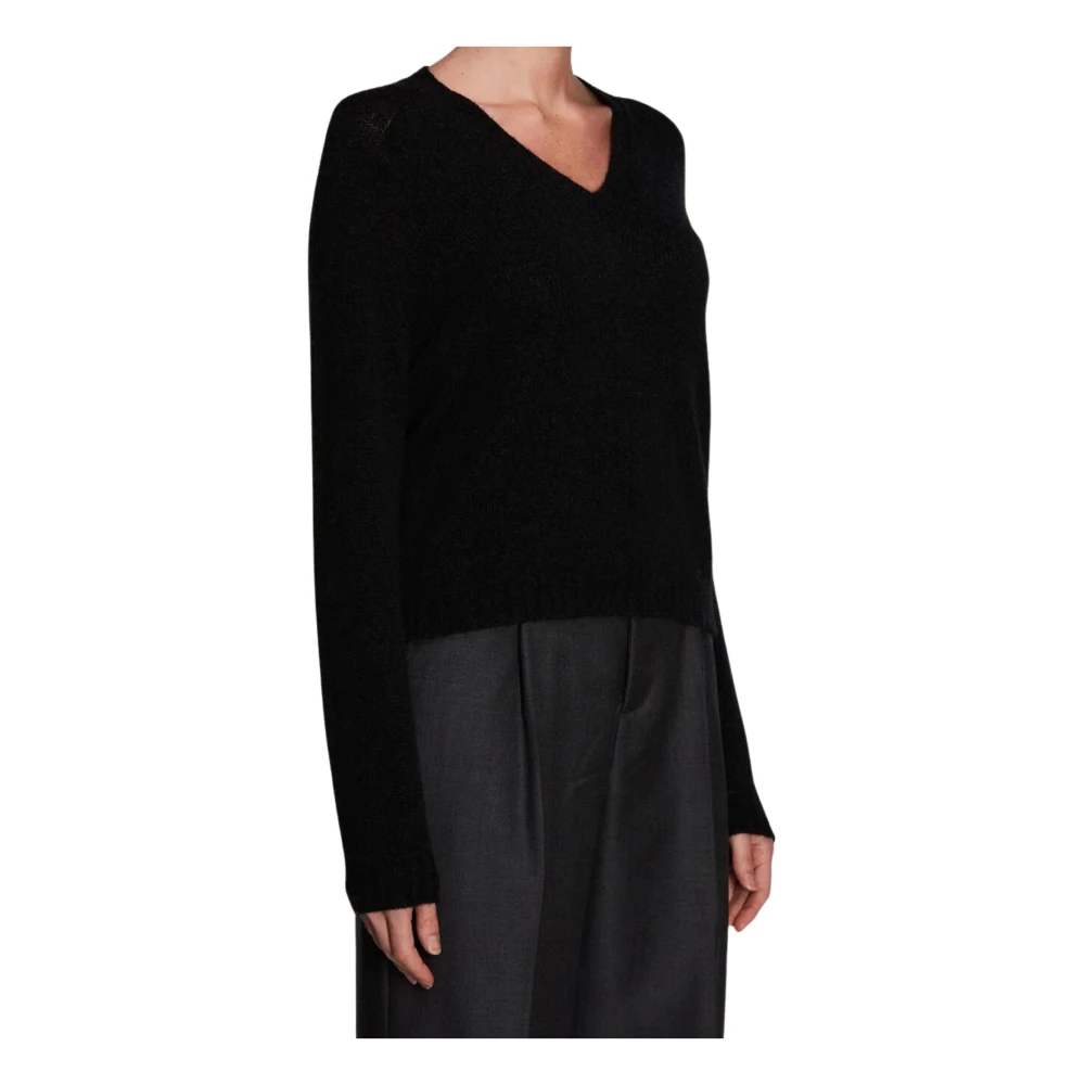 Roberto Collina Dames sweater van hoge kwaliteit Black Dames