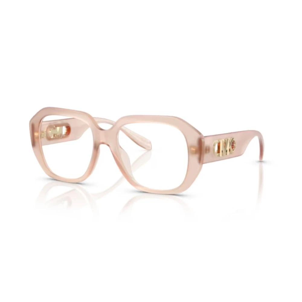 Michael Kors Unisex Pink Glasses, 52 Mm, Valletta Eyeglasses