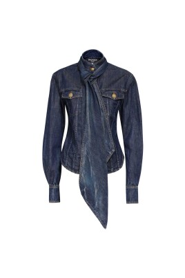 chemise-en-denim-avec-boutons-ornes