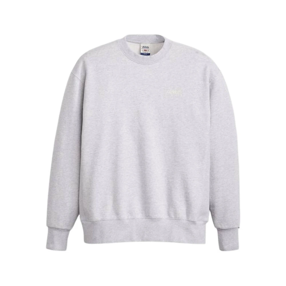Levi's Men's Gray Sweatshirts, Xl, Authentic Crew