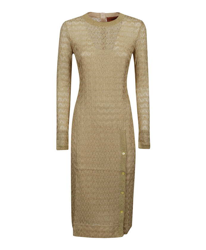 elegante-robe-midi-jaune-ocre