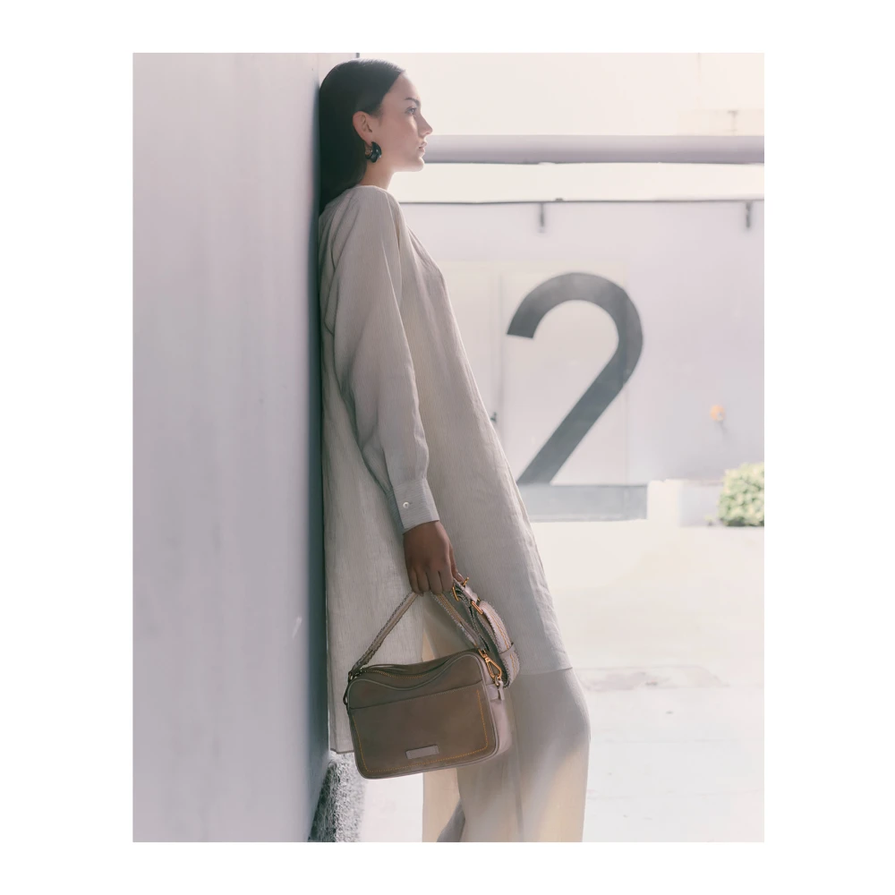Gianni Chiarini Nina Crossbody Tas Brown Dames
