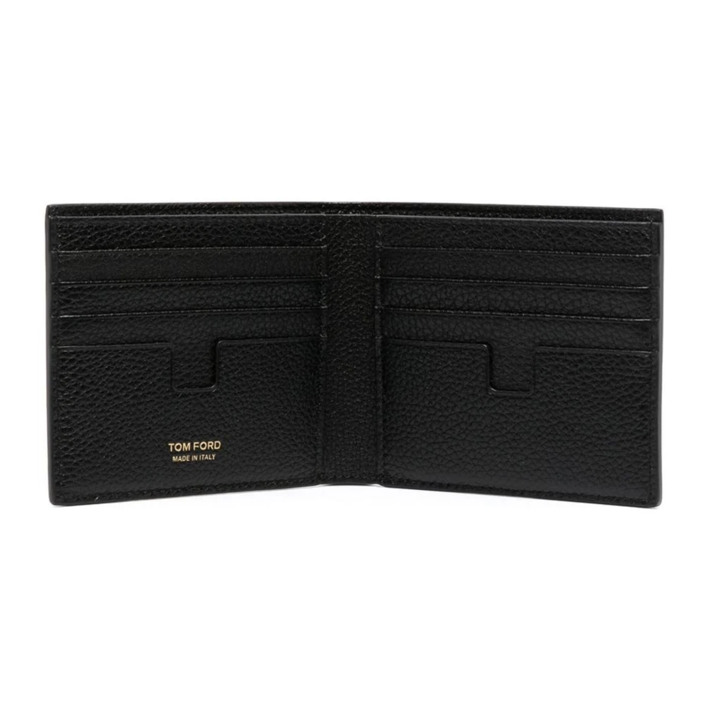 Tom Ford Stijlvolle Herenportemonnee Black Heren