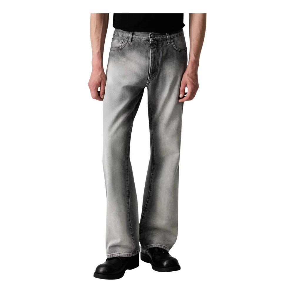 Off White Uomo Grigio Jeans, W32, New,