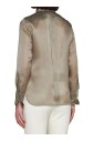 chemise-en-soie-kaki-vert-style-elegant