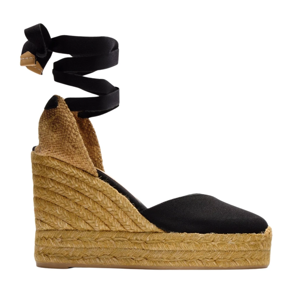 Castañer Women's Black Wedges, 5 Uk, Chiara Wedge Espadrille