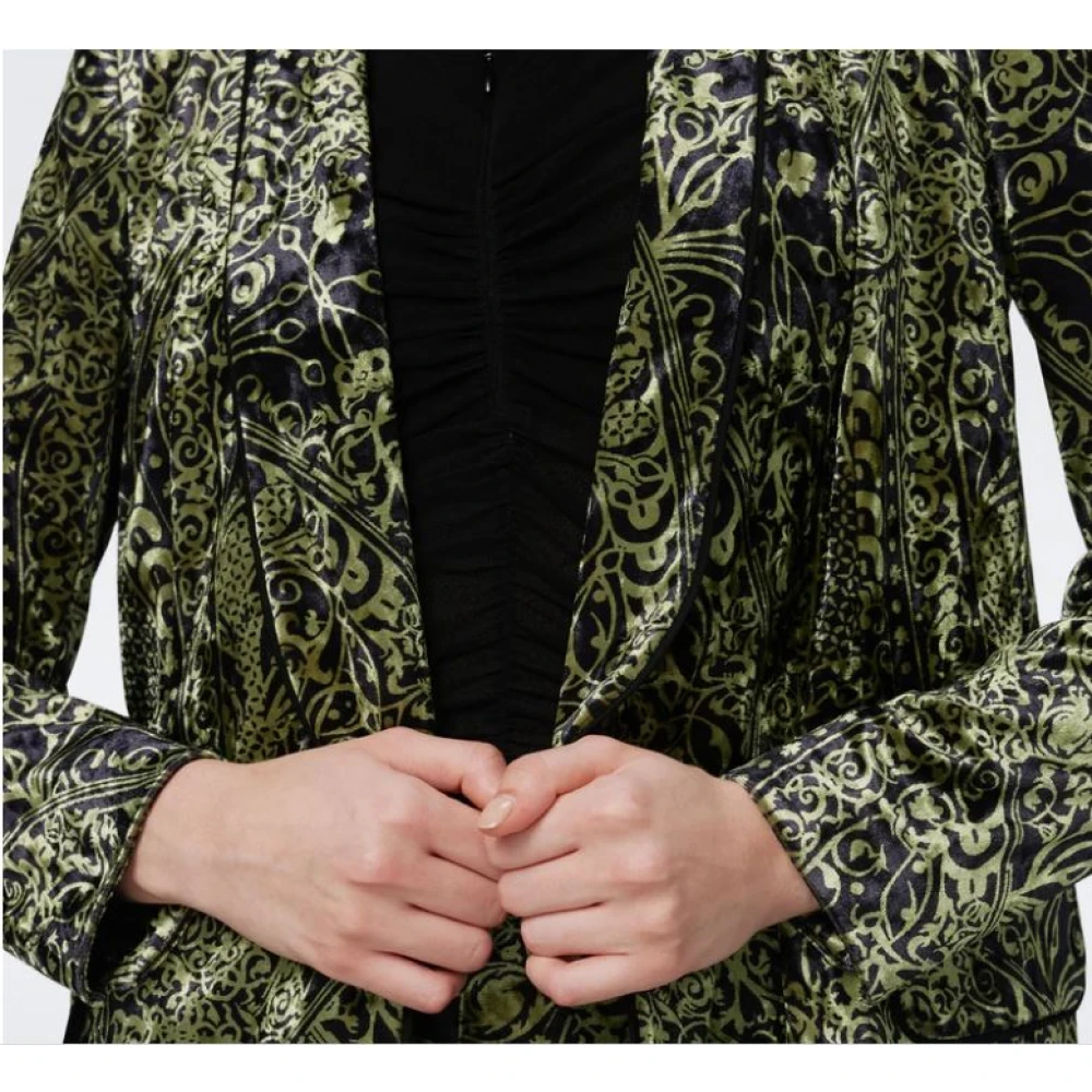 Diane Von Furstenberg Stijlvolle Jassen Collectie Green Dames