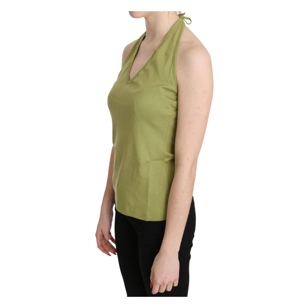 Gianfranco Ferré Elegant Mouwloos Tank Top Green Dames