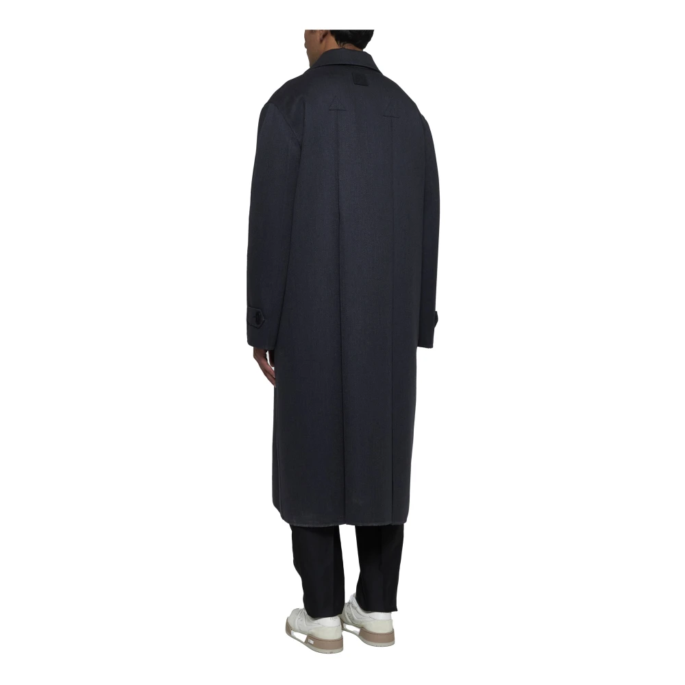 Fendi Blauwe Winterjassen Blue Heren