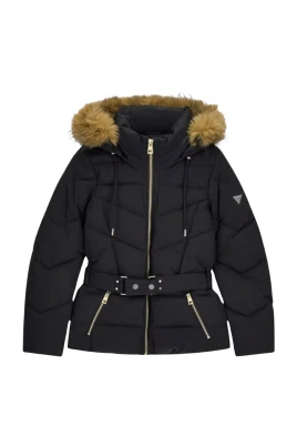 New Fatema Short Belted Puffer