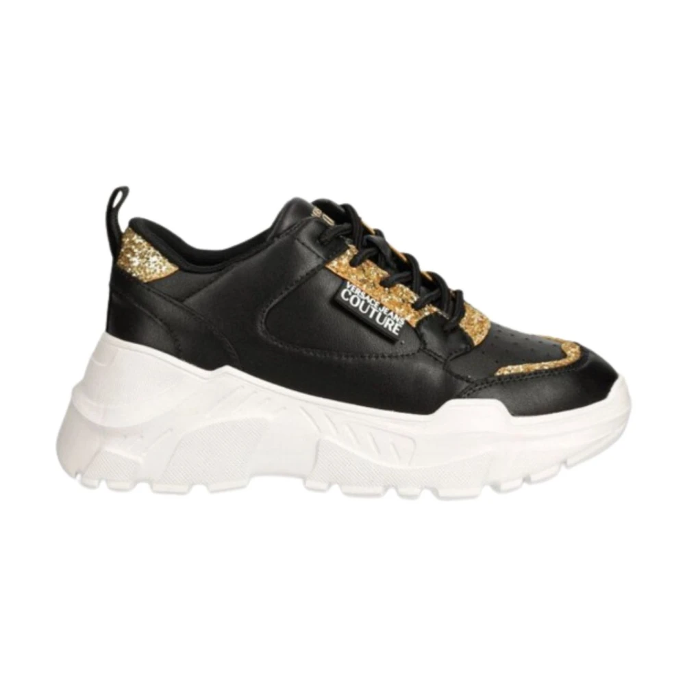 Versace Jeans Couture Speedtrack Sneakers voor Vrouwen Dames Schoenen Zwart