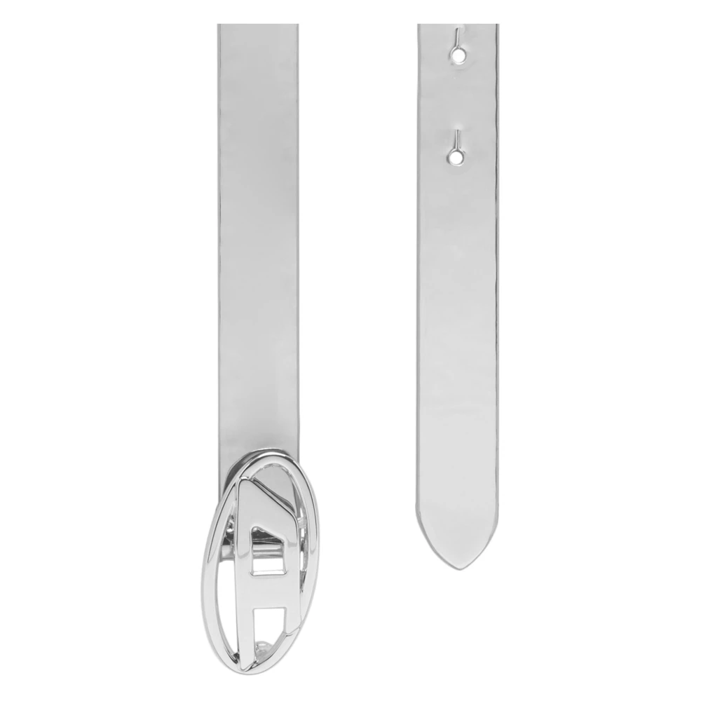 Diesel Metalen Riem voor dames White Dames