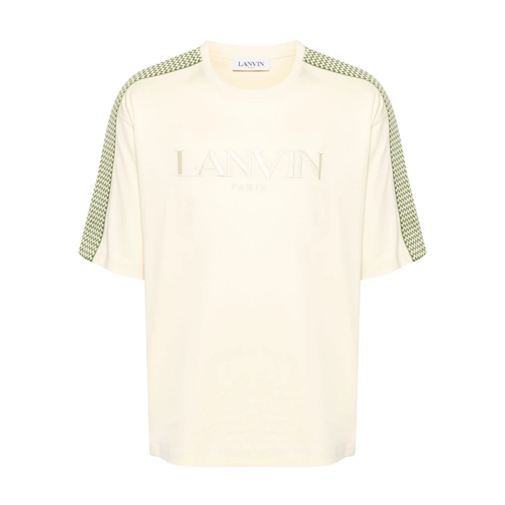 Lanvin Stijlvolle T-shirts en Polos Beige Heren