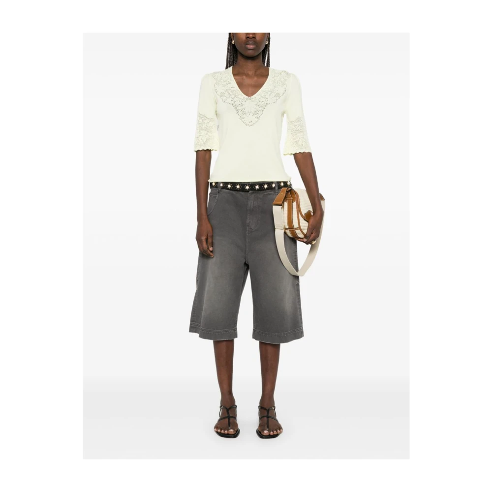 Twinset Gele Trui voor Vrouwen Beige Dames