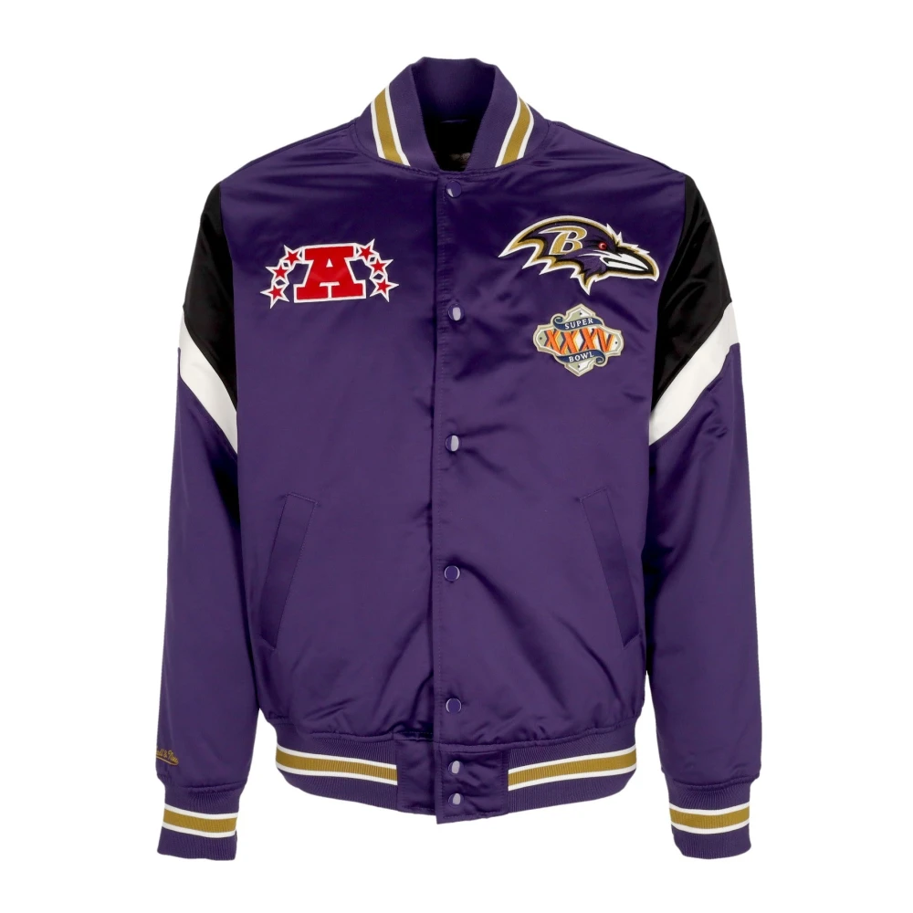 Mitchell & Ness NFL Bomberjack Baltimore Ravens Viering Multicolor Heren