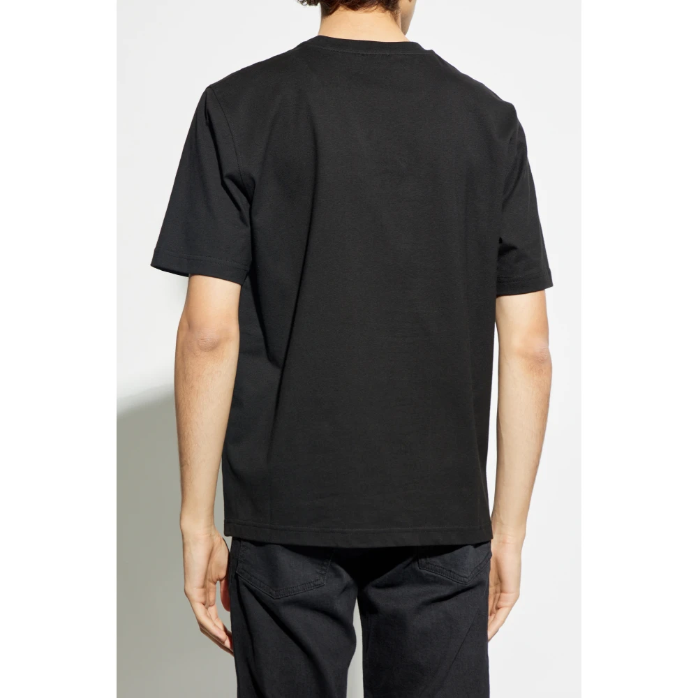 Diesel T-shirt T-Adjust-Bigoval Black Heren
