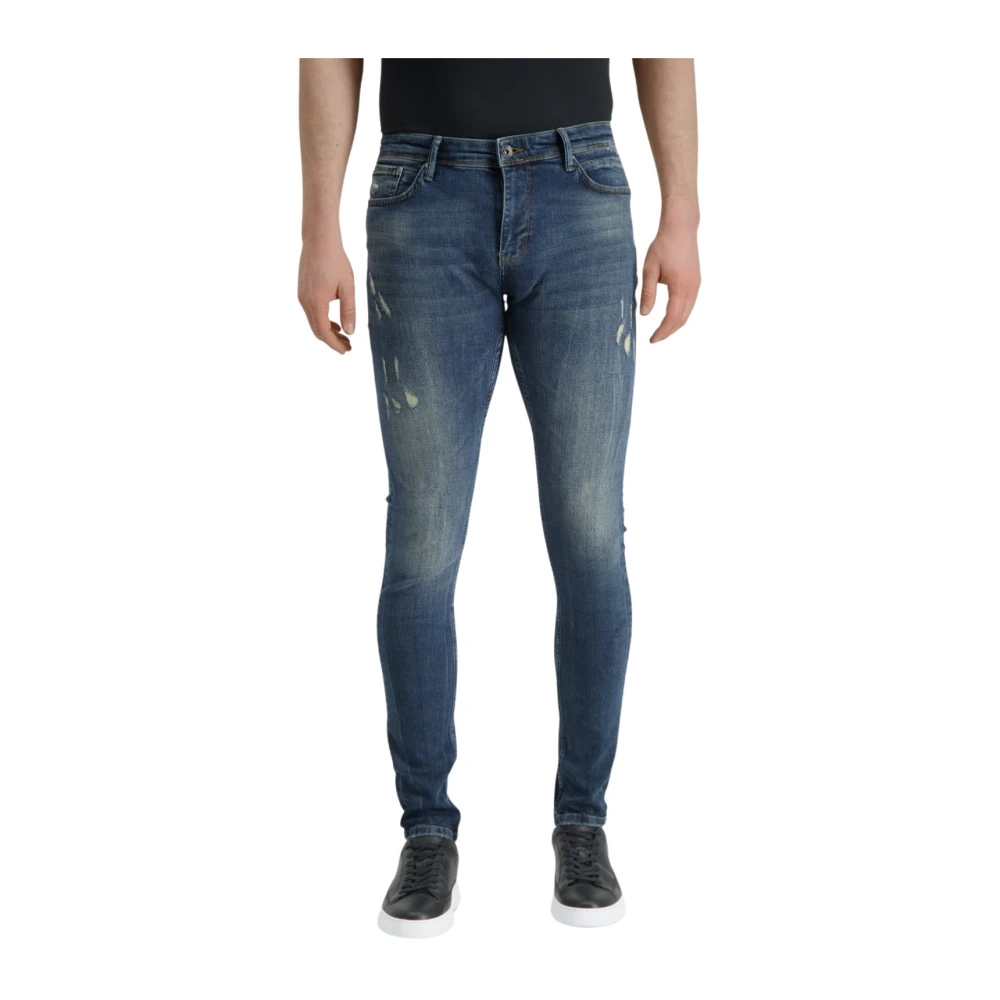 Pure Path Stijlvolle Jone Jas Blue Heren