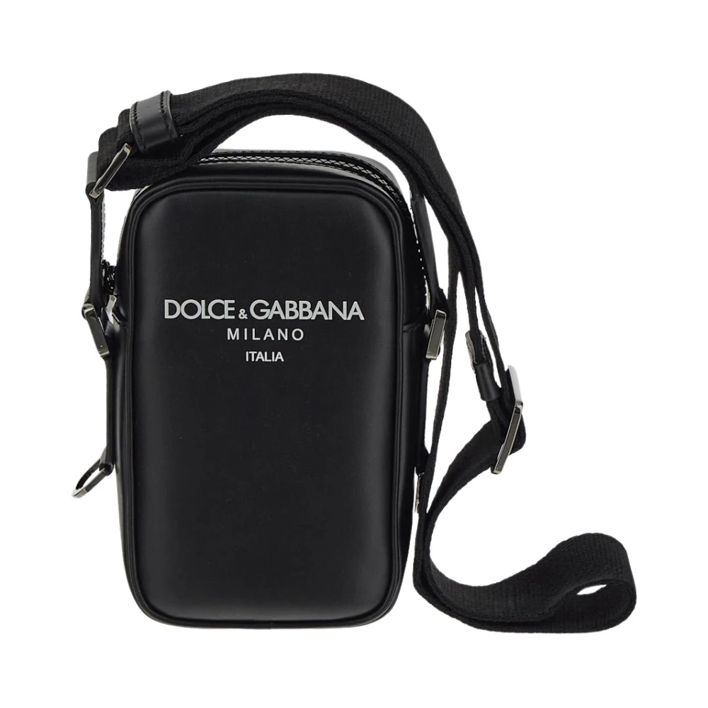 Dolce & Gabbana Accessoires voor Mannen Schoudertas Black Heren