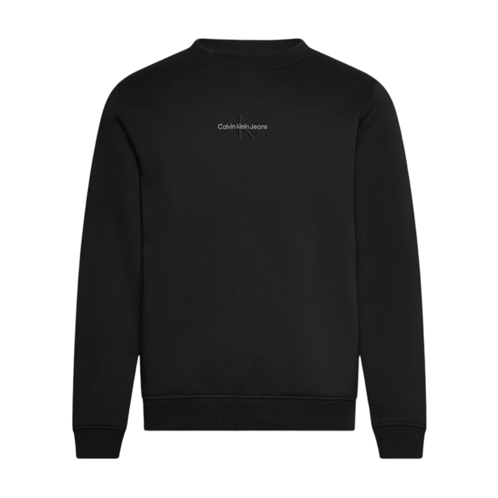 Calvin Klein Stijlvolle Sweatshirt voor Mannen Black Heren