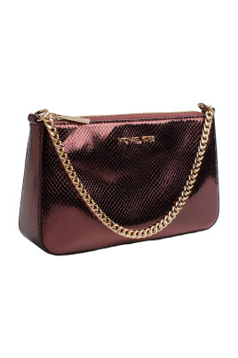 snake-texture-cross-body-bag-set