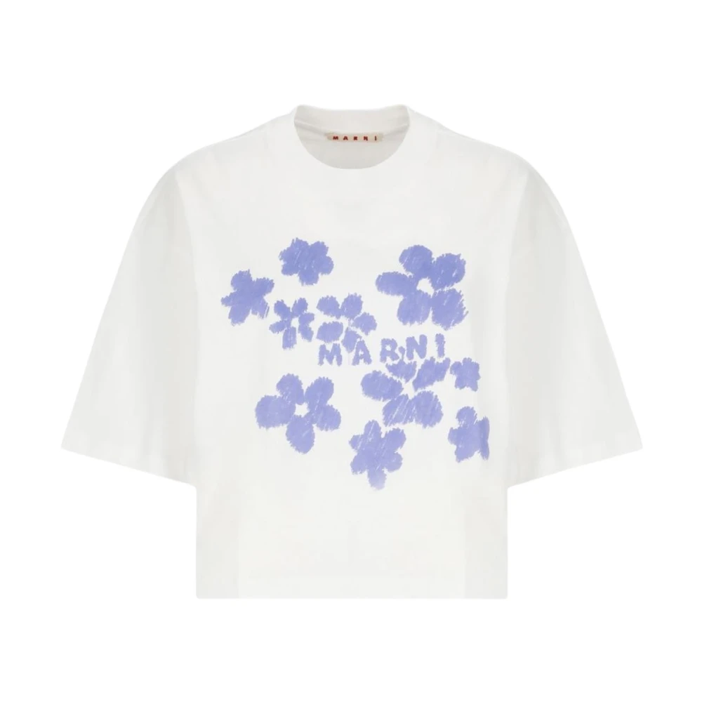 Marni - Tops > T-Shirts - White - Marni - Modalova
