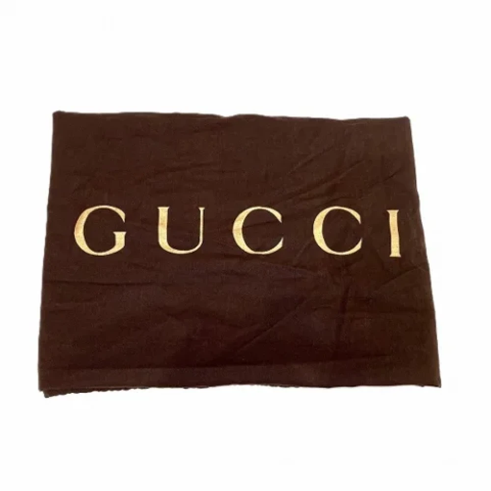 Gucci Vintage Pre-owned Leather gucci-bags Red Dames