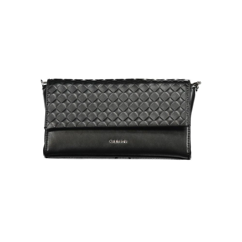 Calvin Klein Women's Black Polyester Shoulder Bag